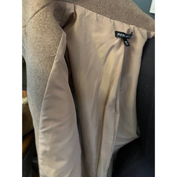 J. Crew Mercantile City Coat Wool blend Women’s Camel Tan Classic sz 00 ret $238 - Picture 9 of 10